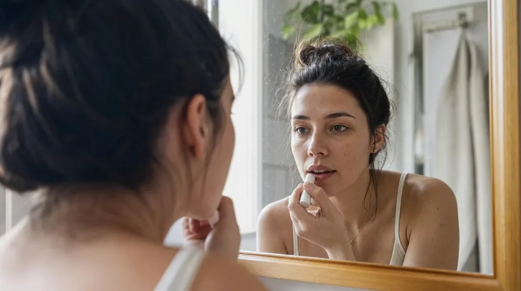 Por qué el labial no aguanta sobre labios resecos
